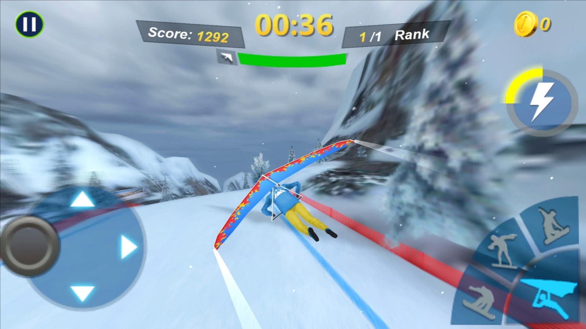 滑雪模拟器极限运动