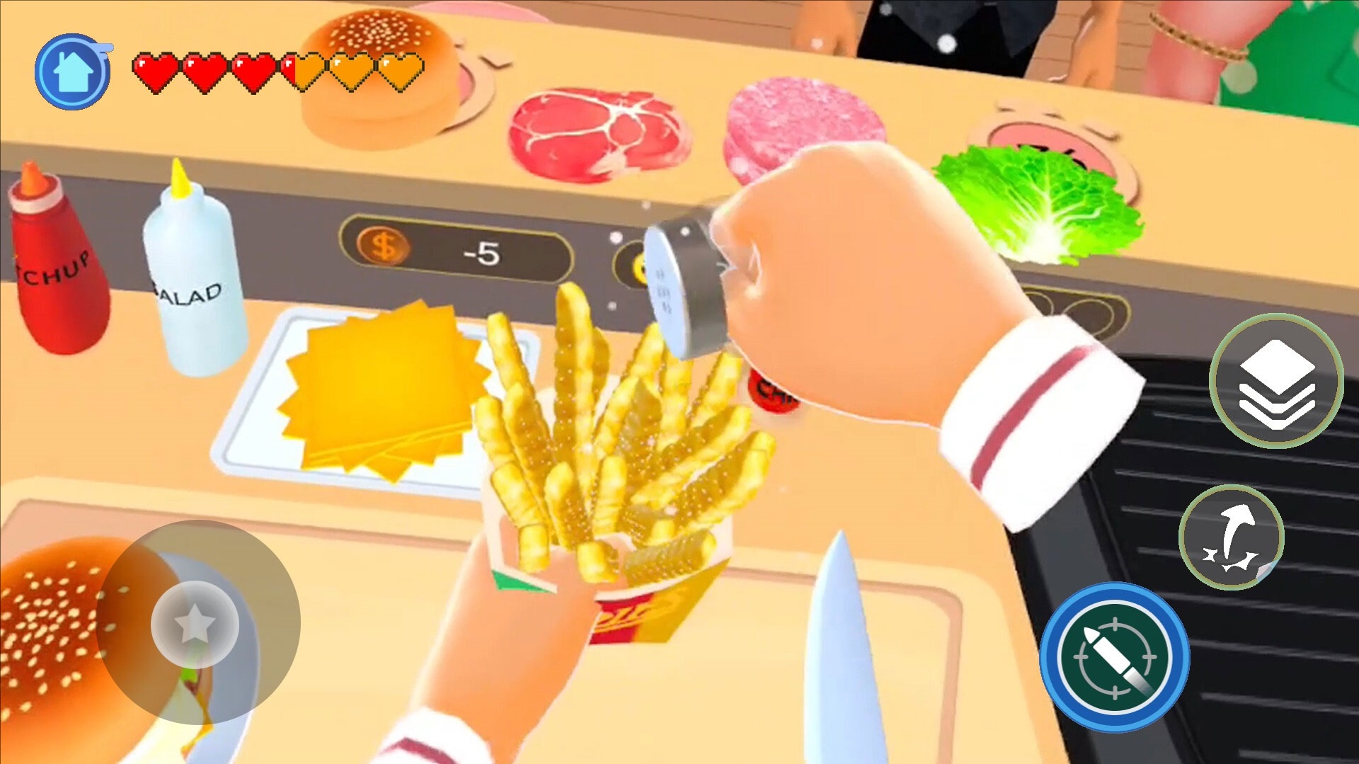 烹饪模拟器愤怒的顾客截图2