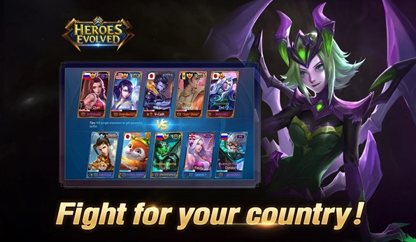 heroes evolved国际服截图4
