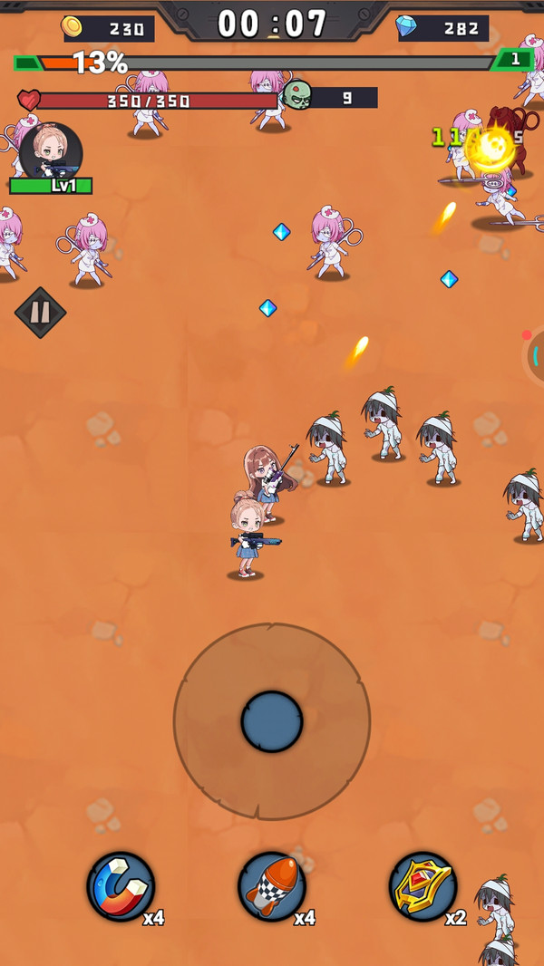 僵尸的暴走截图4