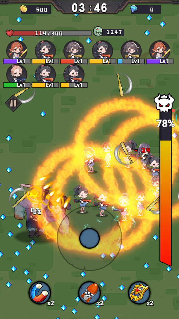 僵尸的暴走截图2