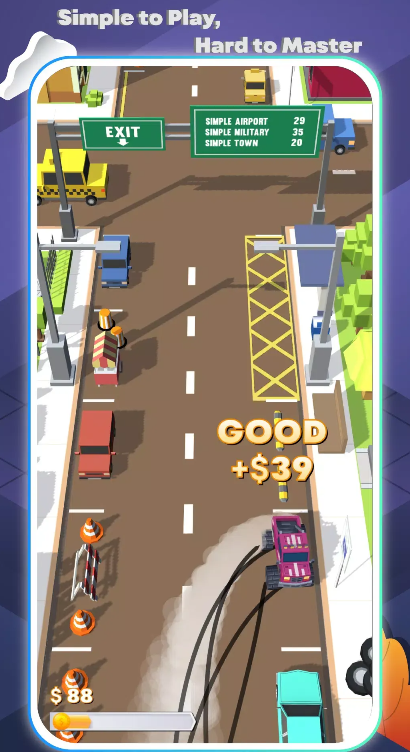 漂移与停车挑战截图1