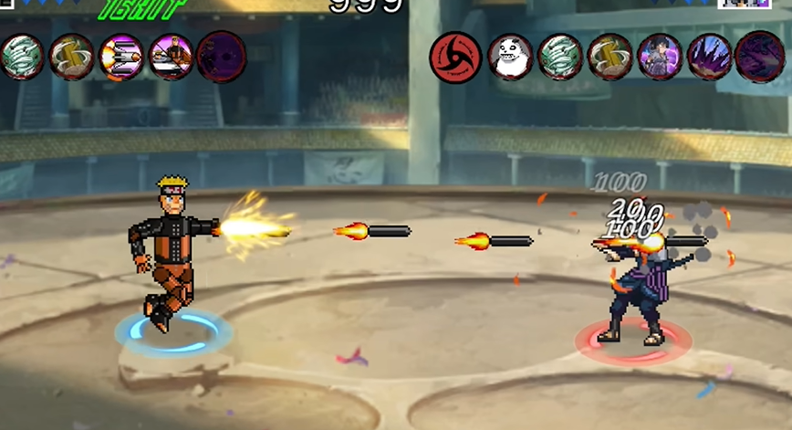 像素火影机械鸣人安卓版截图1