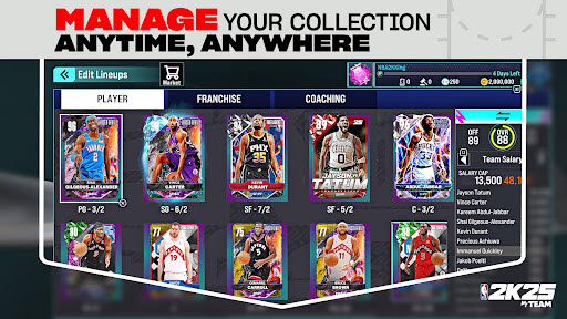 nba2k25myteam手游最新版截图3