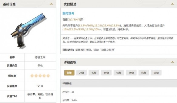 《鸣潮》夏空武器选择推荐