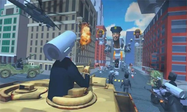 马桶人战地截图2