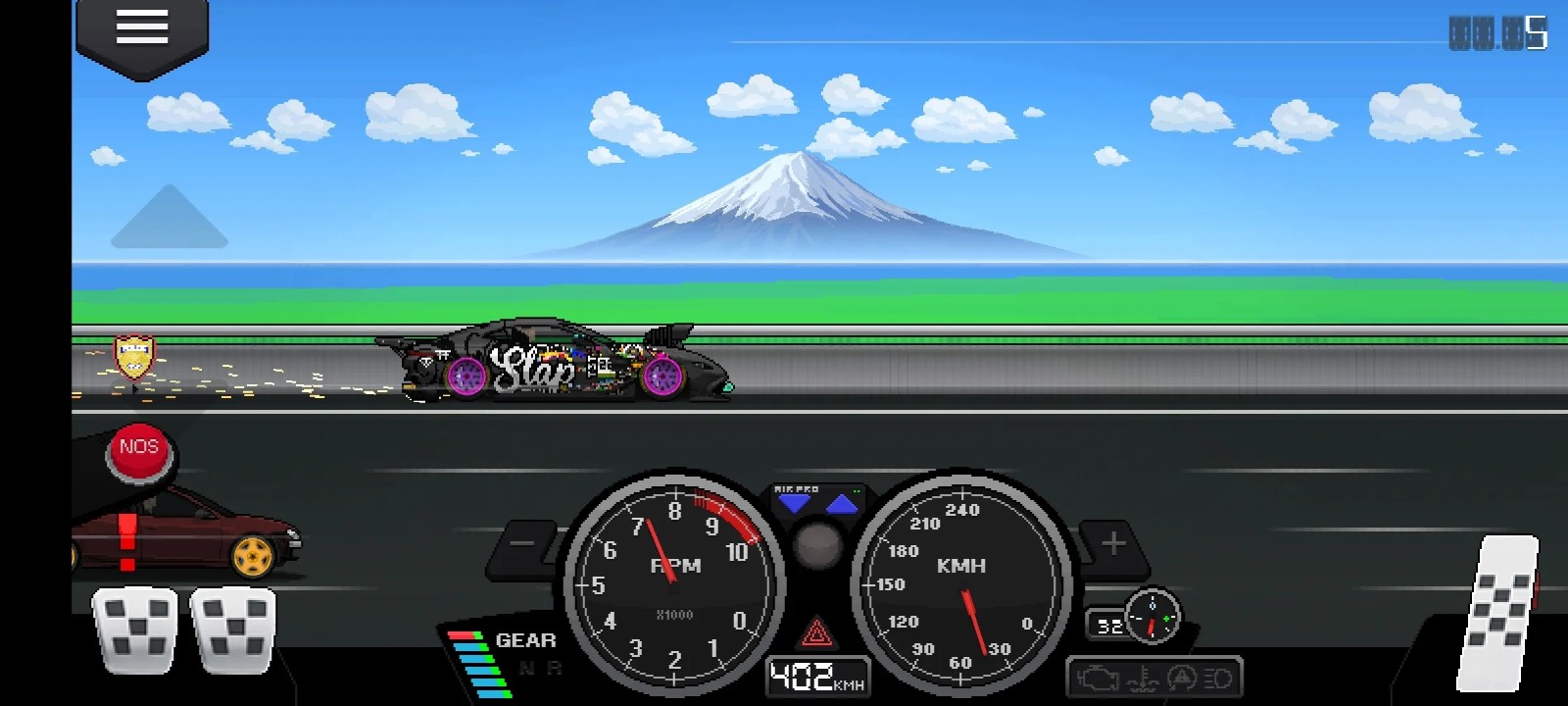 像素赛车手mod版截图3