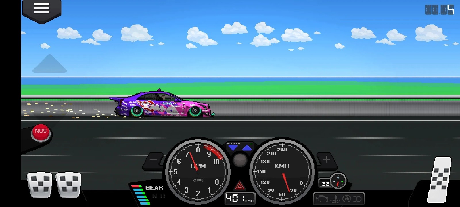 像素赛车手mod版截图2