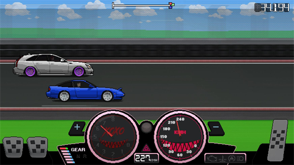 像素赛车手美化版截图3