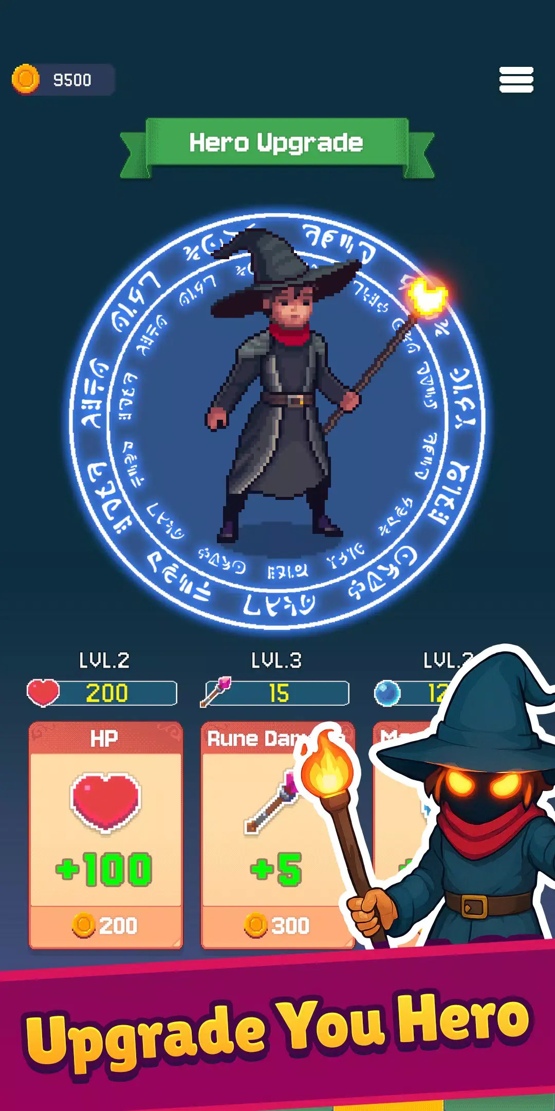 像素英雄魔法冲刺