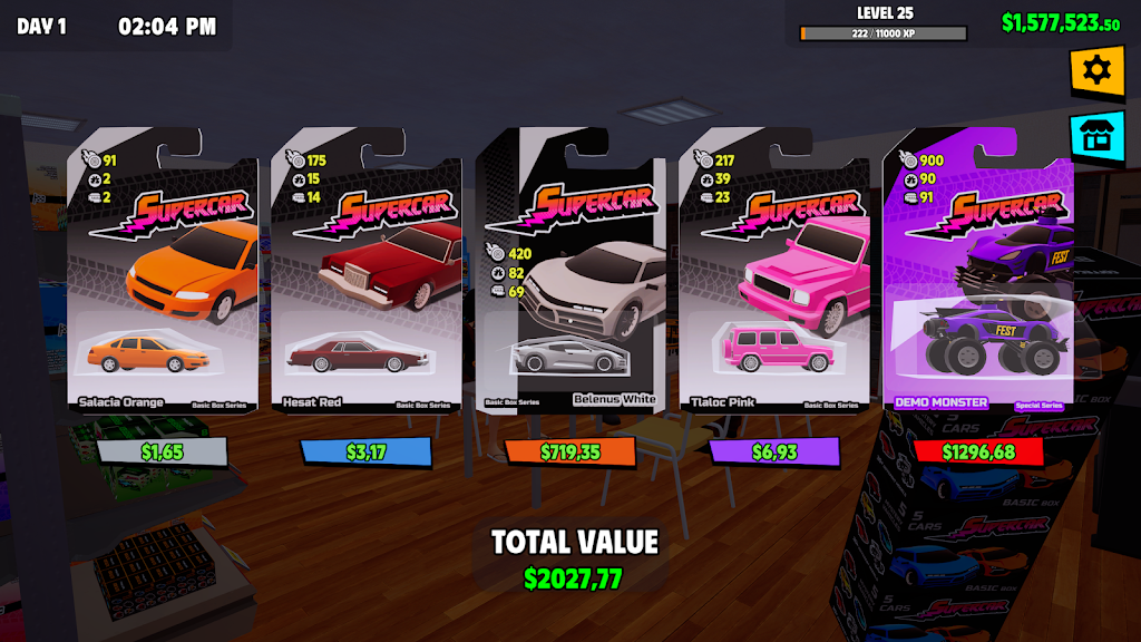 超级跑车收藏模拟器手机版截图1