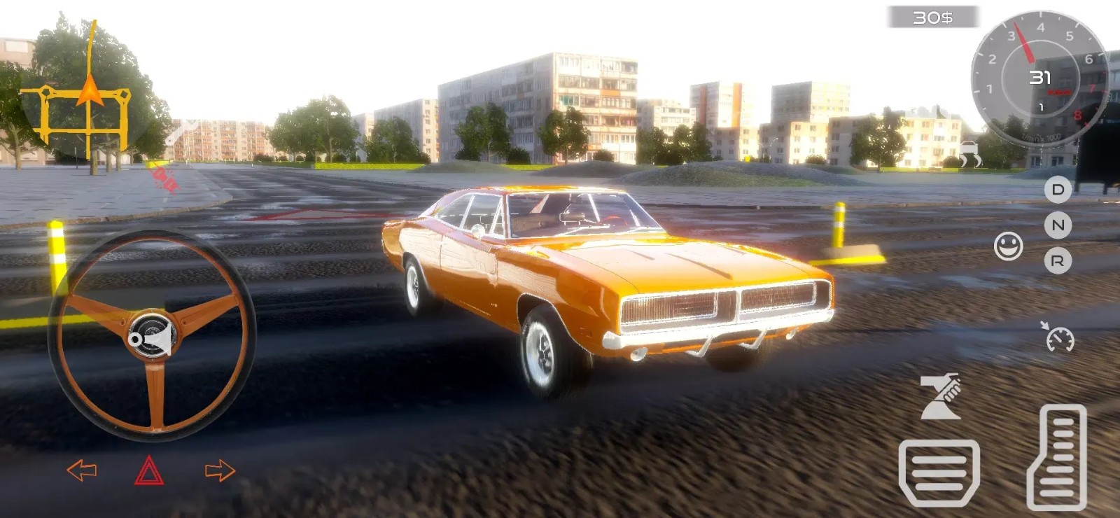 城市肌肉车模拟器手游截图4