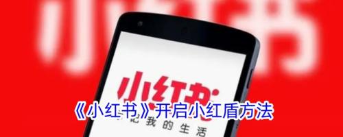 小红书开启小红盾方法