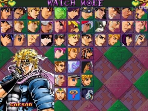 mugen动漫大乱斗jojo手机版截图1