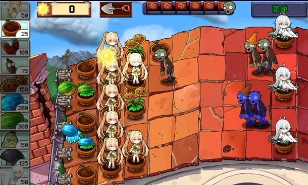 植物娘大战僵尸最新版