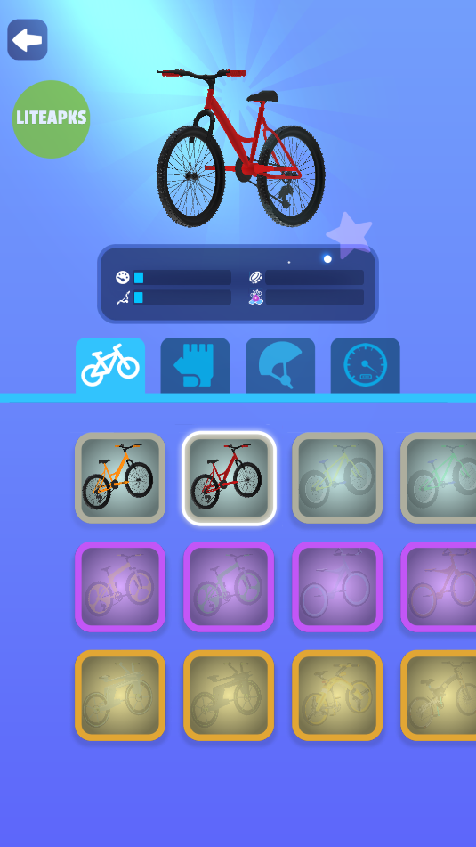 疯狂自行车小游戏