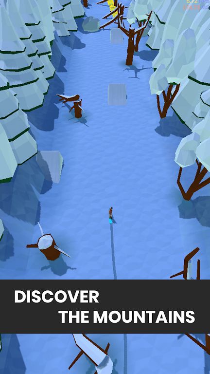 森林滑雪游戏截图1