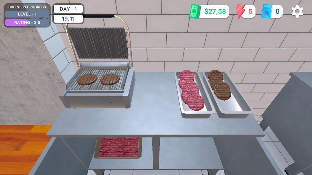 我的汉堡店模拟器中文版截图2