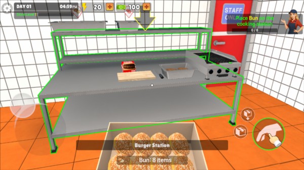 我的汉堡屋模拟器图片5