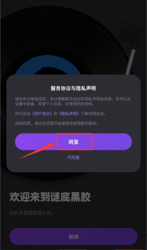 谜底黑胶音乐播放器