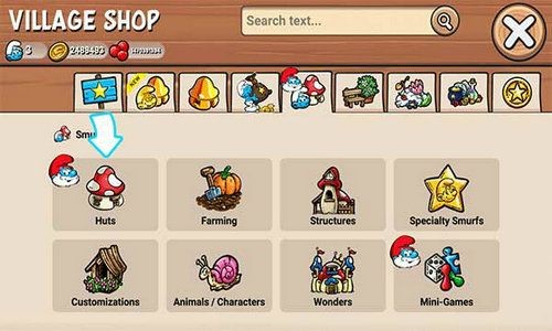 蓝精灵村庄安卓版