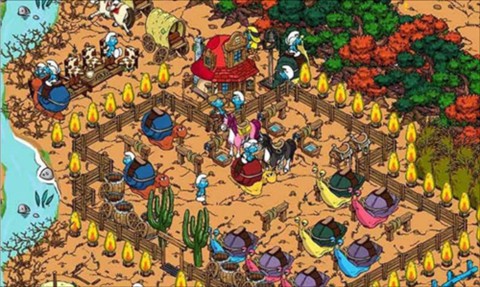 蓝精灵村庄安卓版