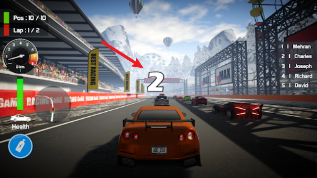 真实赛车模拟器游戏截图1