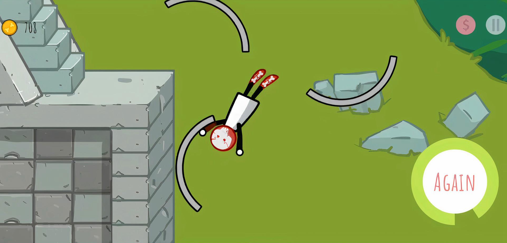 火柴人车祸模拟