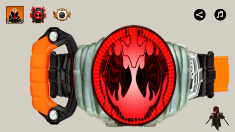 假面骑士灵骑腰带模拟器swf截图2