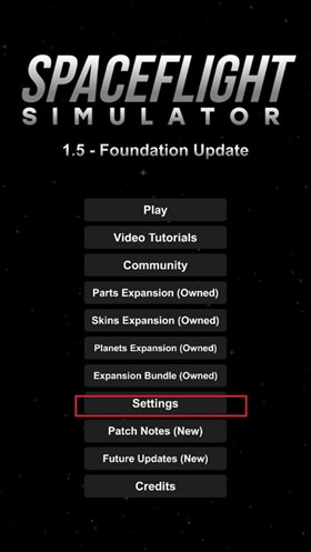 航天模拟器模组版