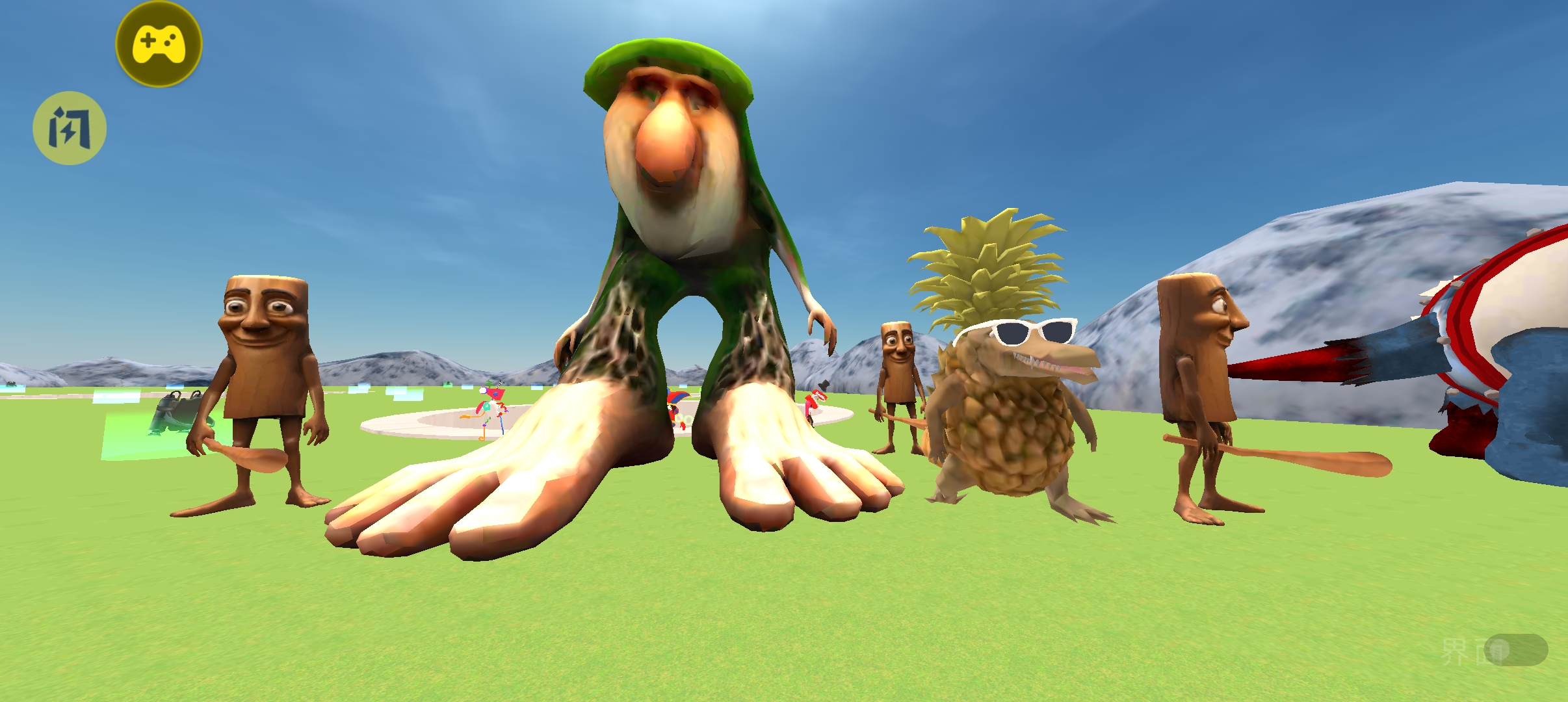 幕后的Nextbots沙盒汉化版辅助菜单