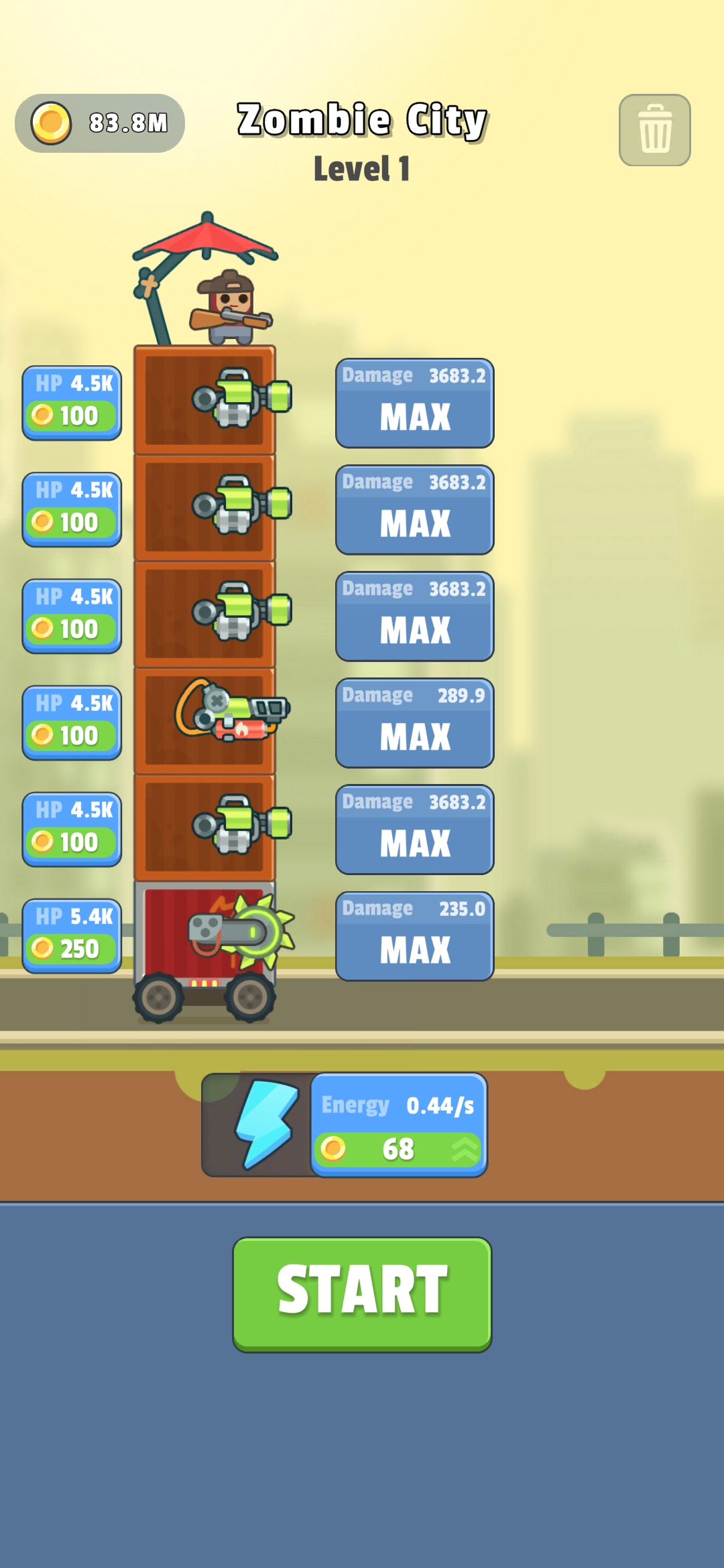 尸潮战车辅助菜单版