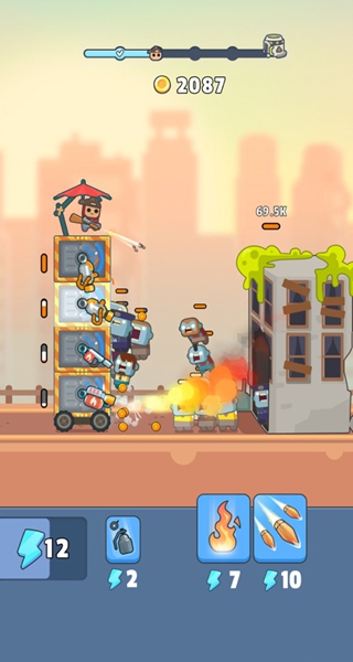 尸潮战车mod截图2