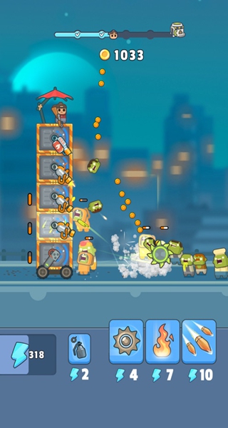 尸潮战车mod截图1