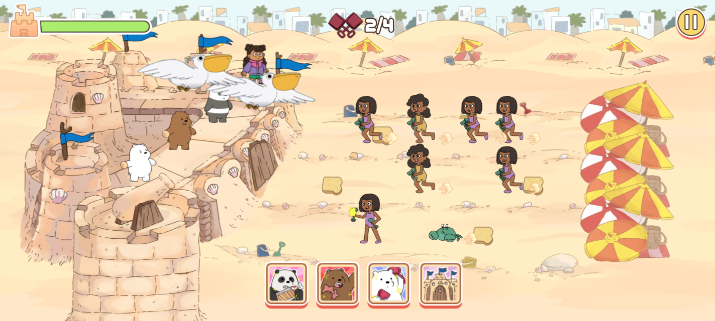 沙滩城堡防御截图3