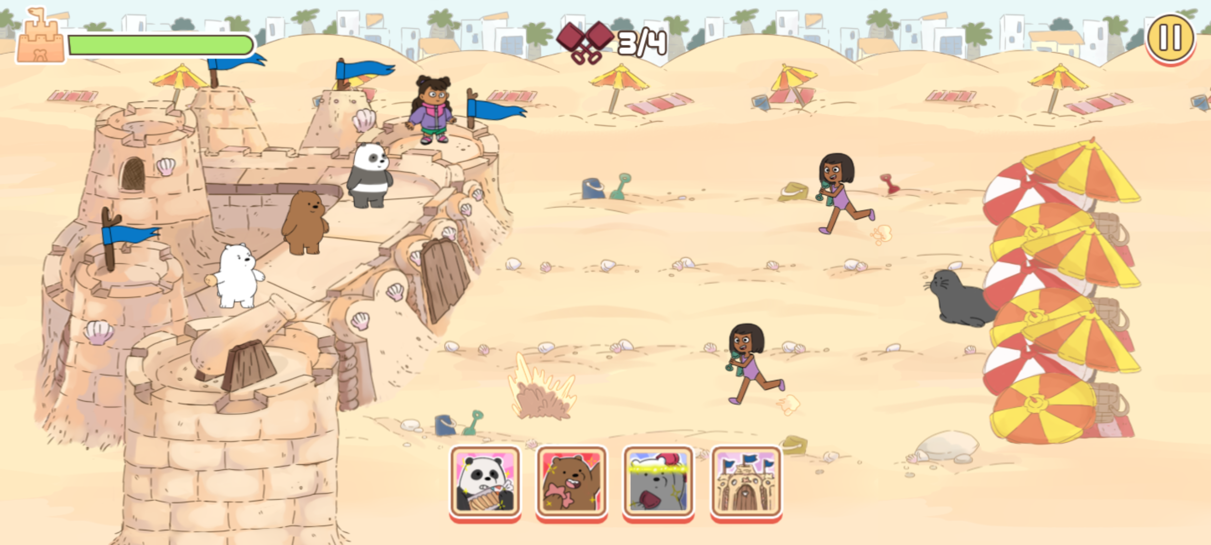 沙滩城堡防御截图2