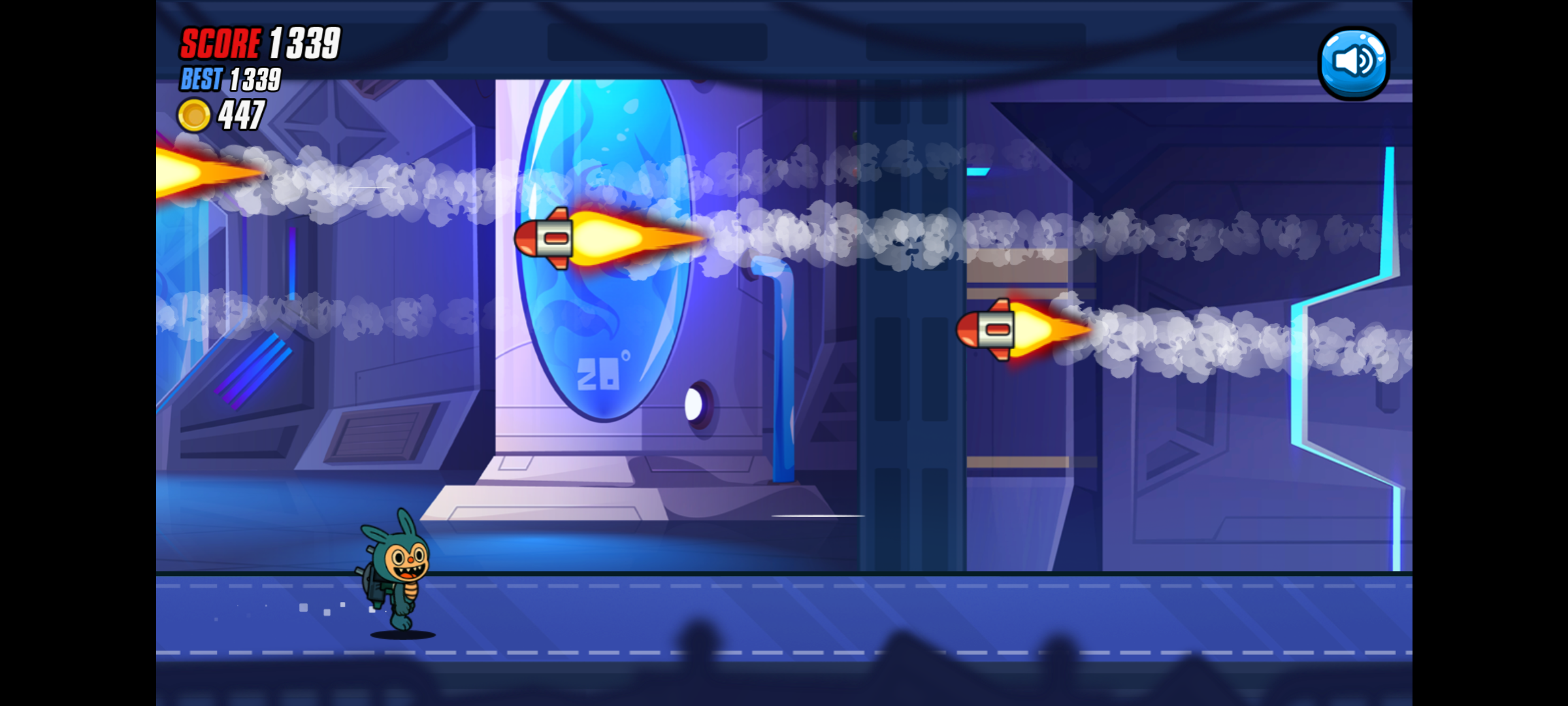 拉布布喷气背包跑酷