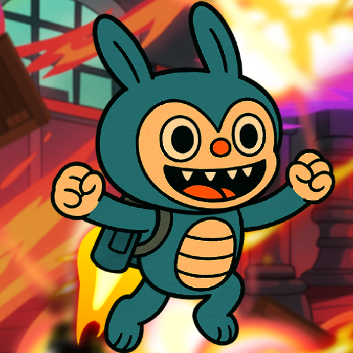 拉布布喷气背包跑酷最新版