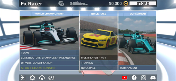真实方程式赛车模拟截图1