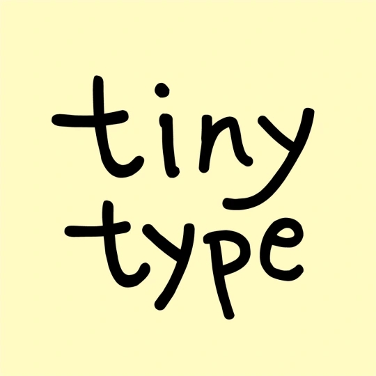 排版小动物tinytype