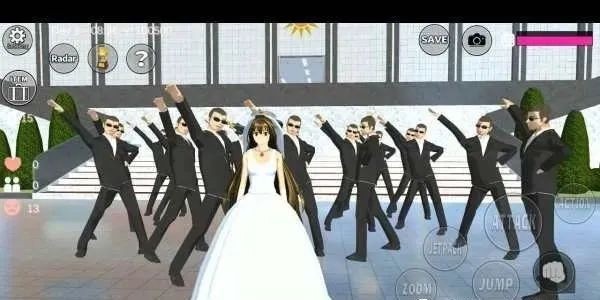 樱花校园模拟器英文版