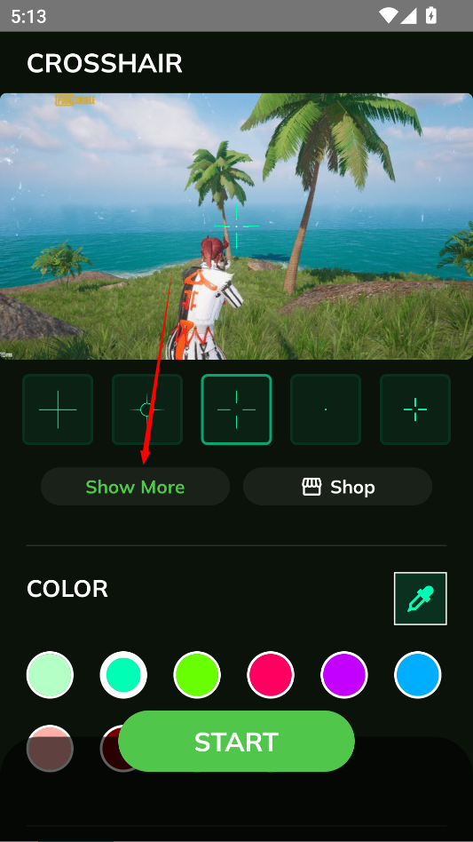 crosshair x全屏版