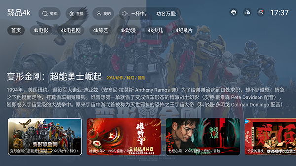 臻品4k电视版截图3