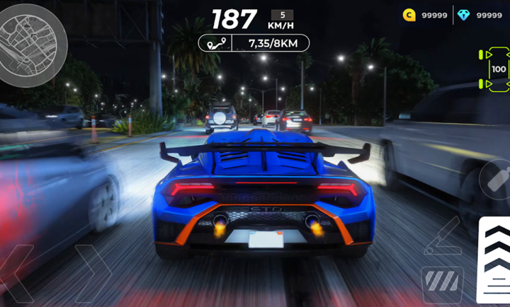 街头赛车夜晚维加斯截图3