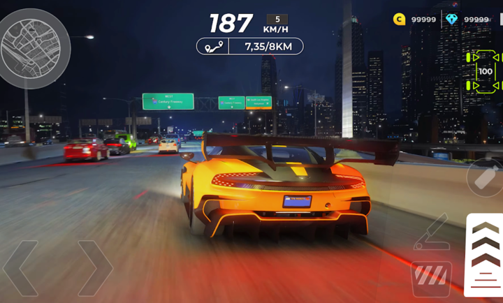 街头赛车夜晚维加斯截图1