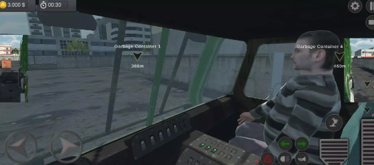 城市垃圾车司机游戏截图3