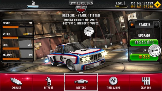 CSR赛车经典修改版下载