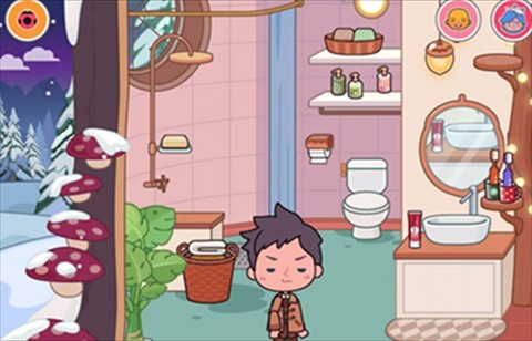 米加小镇山间小屋