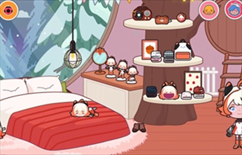 米加小镇山间小屋