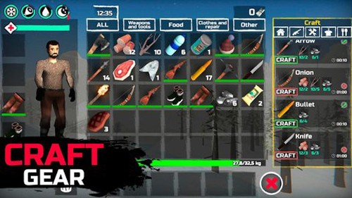 冬季森林生存内置菜单截图4